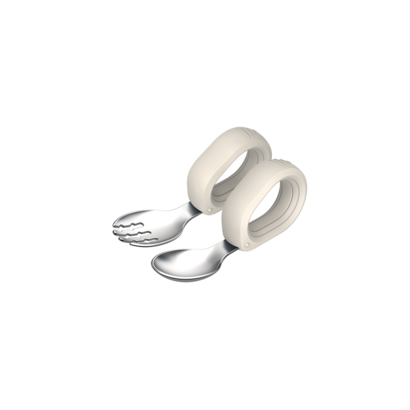 Bộ thìa nĩa inox tay cầm tròn Hallysen